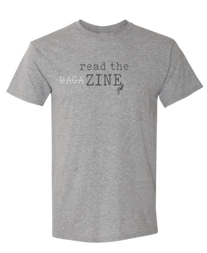 *Mega Sale* Read The Zine T-Shirt - Grey