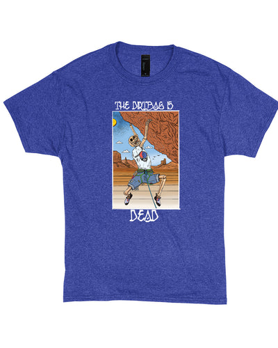 *Mega Sale* The Dirtbag is Dead t-shirt - Blue