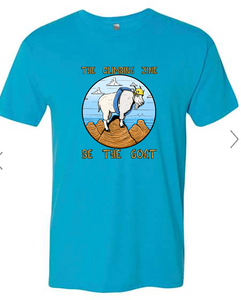 Be The Goat t-shirt - Vintage Turquoise