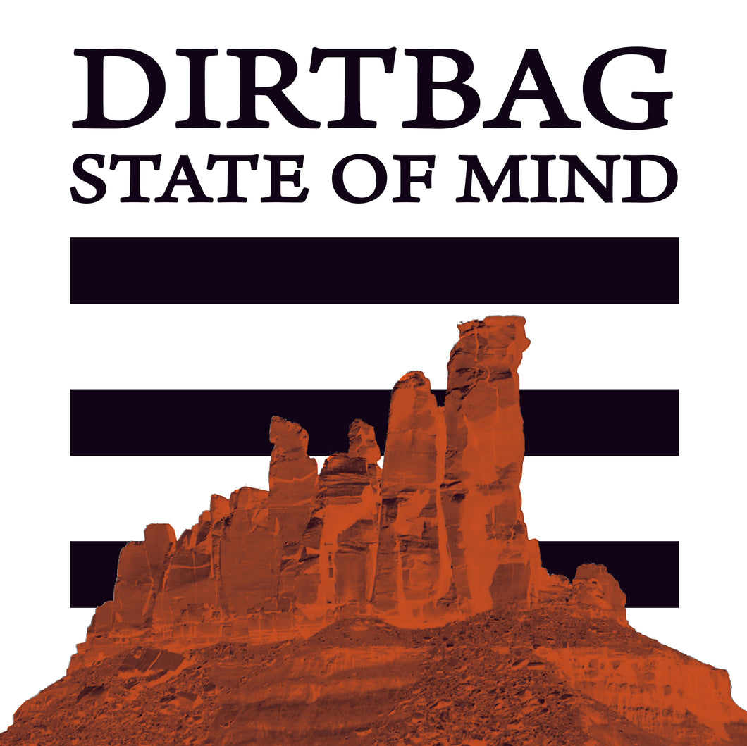 *New* Dirtbag State of Mind Sunset Red