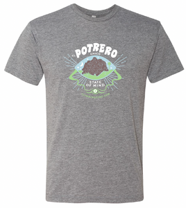 Potrero State of Mind T-Shirt - Heather Grey