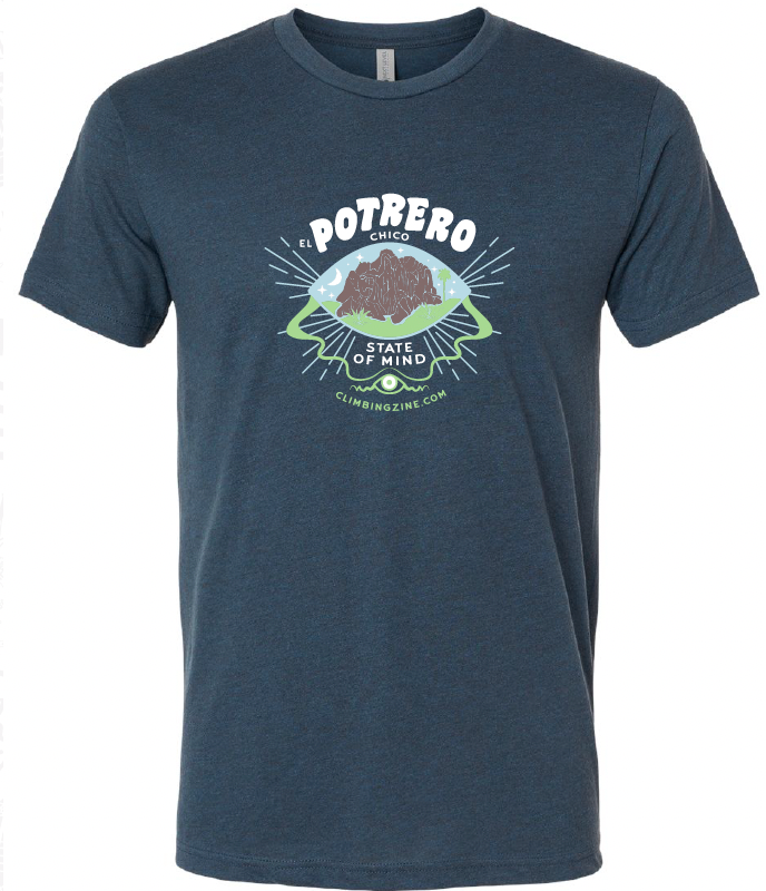 Potrero State of Mind T-Shirt - Dark Blue