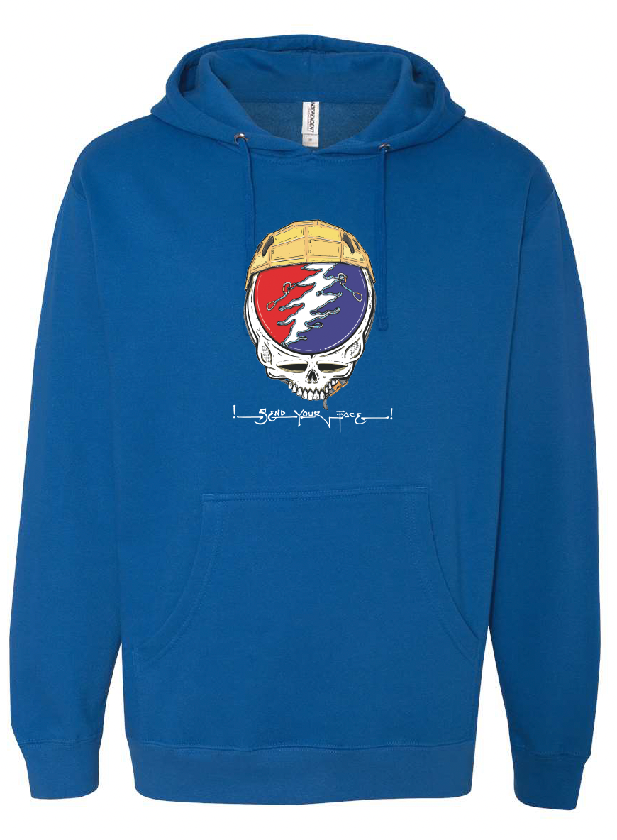 *NEW* Send Your Face Men's Hoodie - Royal Blue