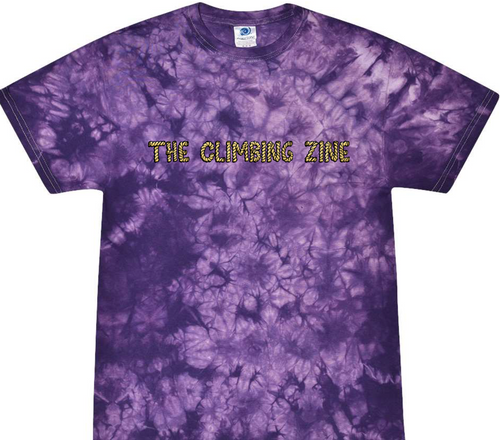 *New* The Climbing Zine T-Shirt - Desert Wash Purple