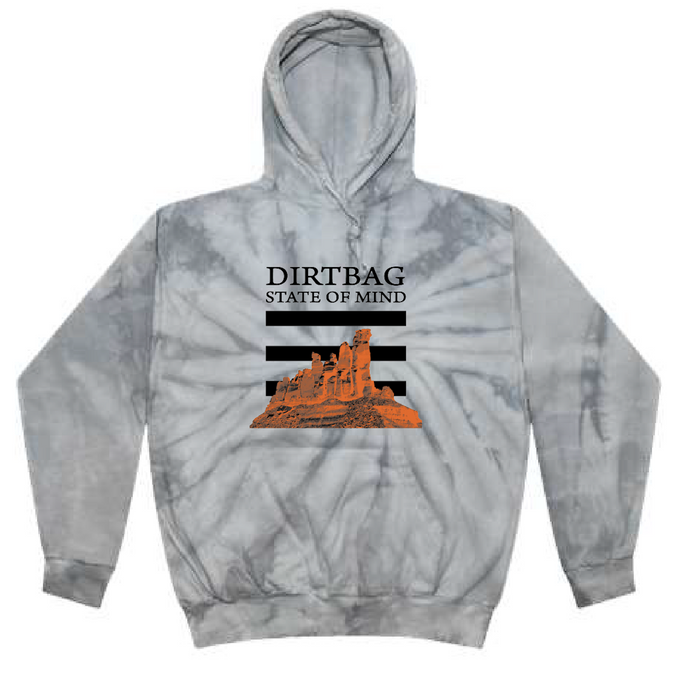 *New* Dirtbag State of Mind Hoodie - Grey Bird