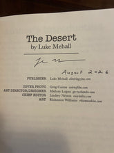 The Desert by Luke Mehall, hardcover (last box)