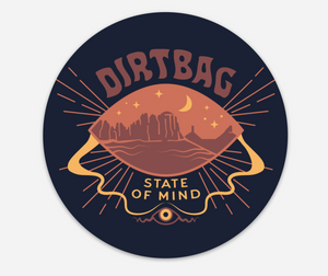 Dirtbag State of Mind sticker
