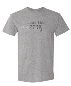 Read The Zine T-Shirt - Grey
