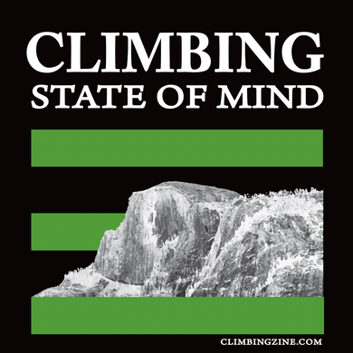 Climbing State of Mind Sticker
