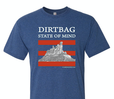 Dirtbag State of Mind T-Shirt - Blue